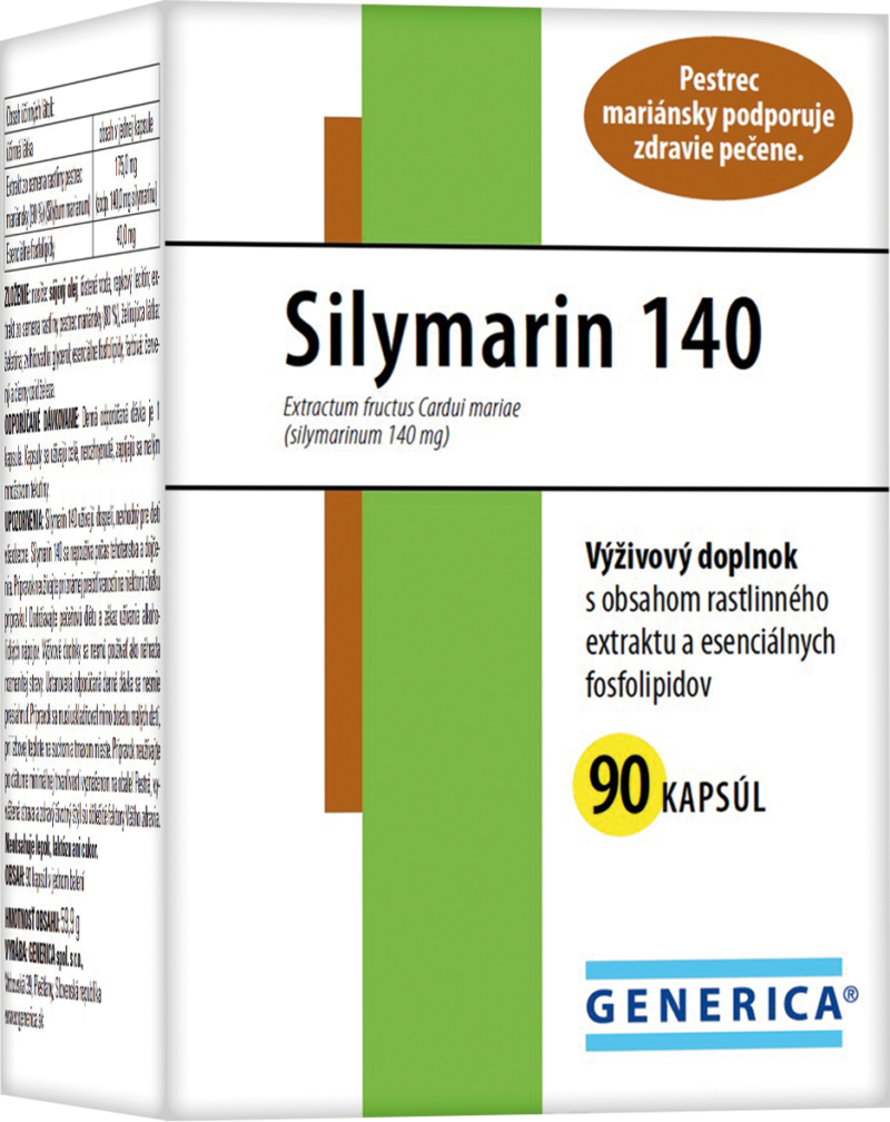 Silymarin 140, 90 kapsúl