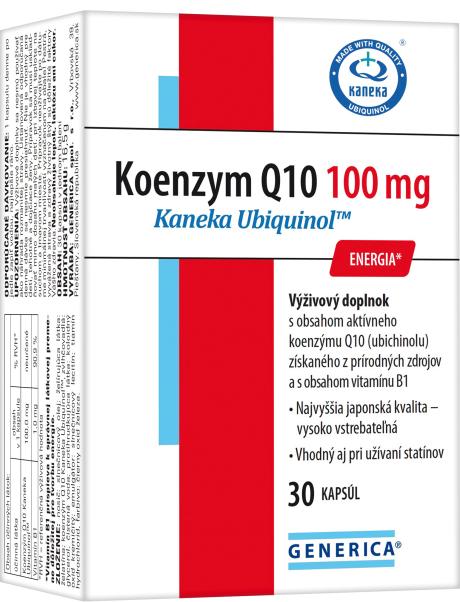 Koenzym Q10 100 mg Kaneka Ubiquinol