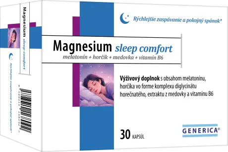 Magnesium sleep comfort, 30 kapsúl